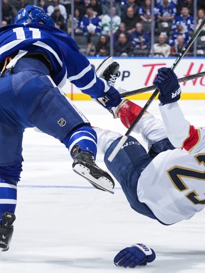 Toronto wants to initiate physical play against Florida in Eastern Second Round