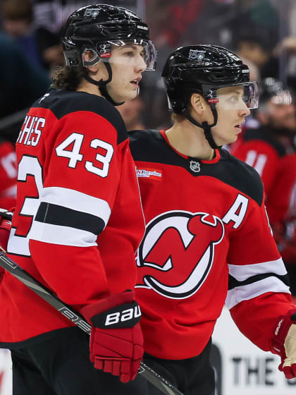 New Jersey Devils Jesper Bratt Luke Hughes injury status