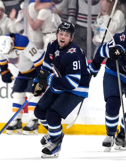 NHL EDGE stats behind Winnipeg tying goal in game 7 win against St Louis