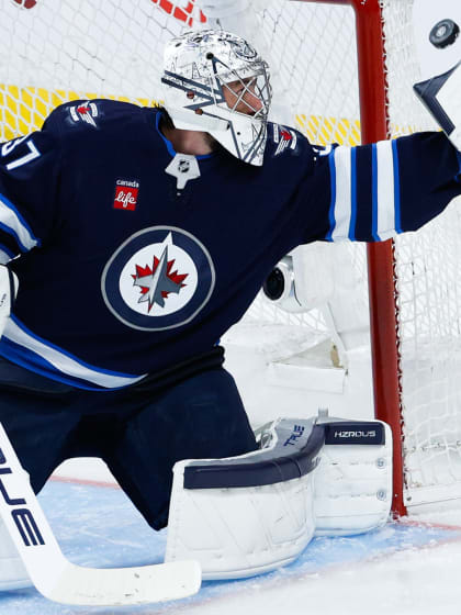 Winnipeg Jets goalie Connor Hellebuyck feels on his game in second round