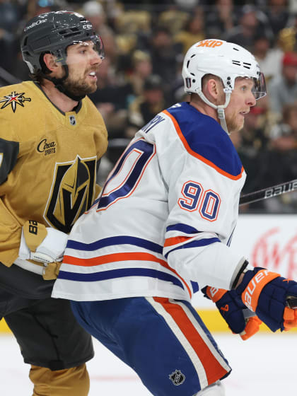 Oilers at Golden Knights (Game 1)