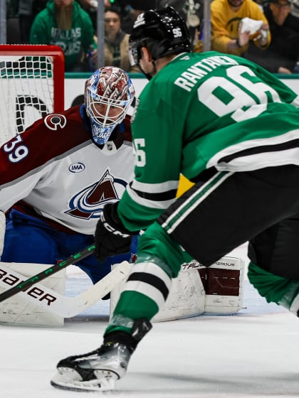 Mikko Rantanen hat trick caps Hockey Fights Cancer donation