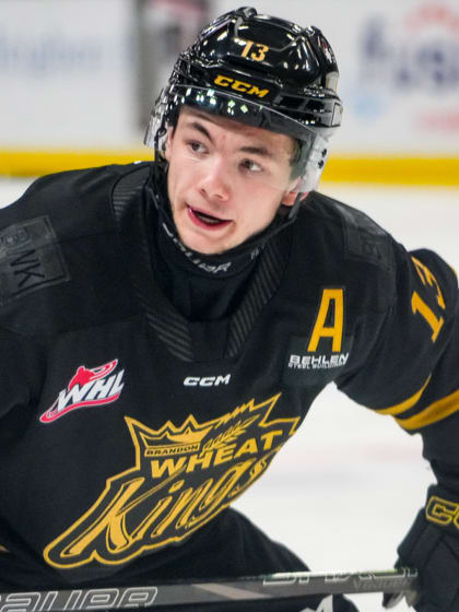 Roger McQueen feels 100 percent at Scouting Combine ahead of 2025 NHL Draft