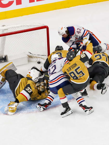 Oilers at Golden Knights (Game 5)