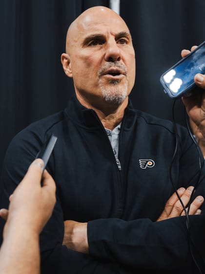 Rick Tocchet introduced as Philadelphia Flyers coach