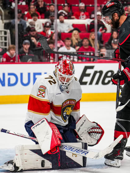 NHL EDGE stats Carolina Hurricanes Florida Panthers 2025 Eastern Conference Final