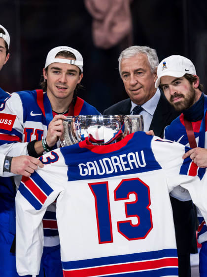 United States honors Johnny Gaudreau after winning gold medal at World Championship