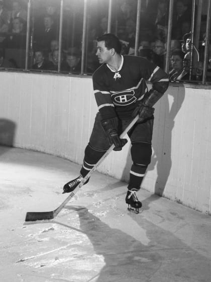 Bernie Geoffrion Stanley Cup Final constant for Montreal Canadiens