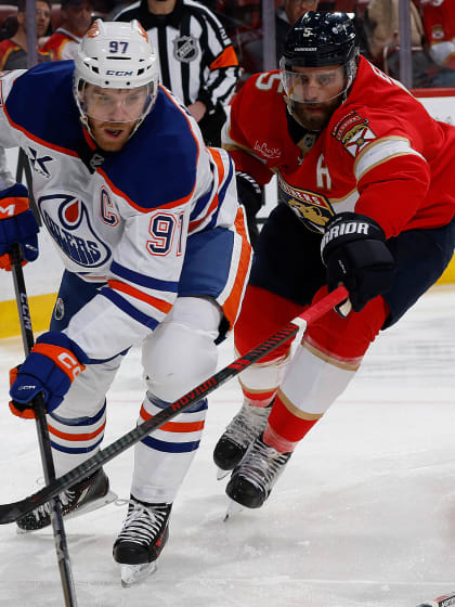 NHL edge stats Edmonton Oilers Florida Panthers 2025 Stanley Cup Final