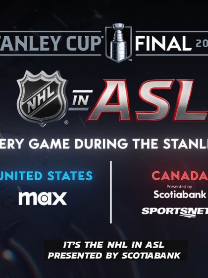 NHL in ASL returns for 2025 Stanley Cup Final