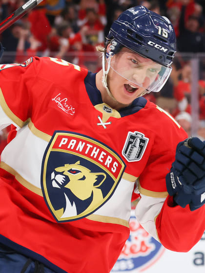 Lundell showing up in big moments for Panthers in Stanley Cup Final against Oilers