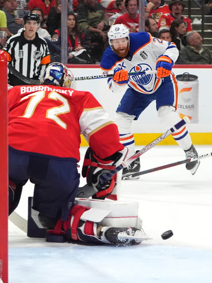 Coaches Room getting lead key for Edmonton in Game 6 against Florida