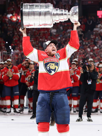 Florida Panthers 2025 Stanley Cup handoff order