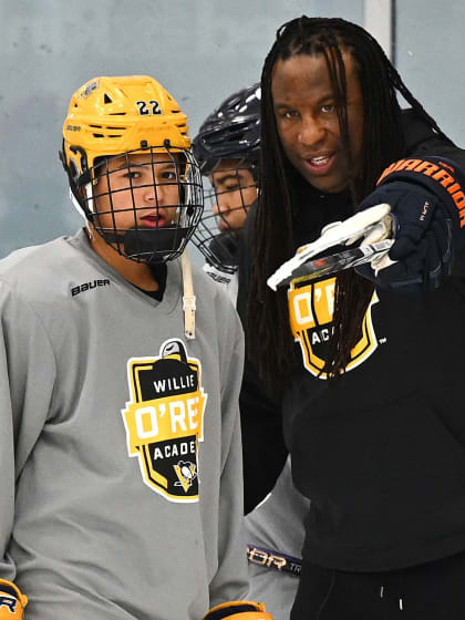 Georges Laraque praises diversity of Willie O'Ree Academy