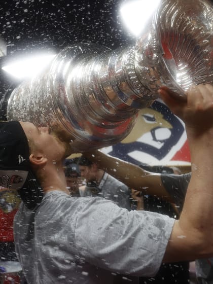 Gustav Forslings andra Stanley Cup-titel med Florida Panthers