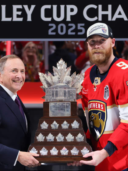 NHL EDGE stats Florida's Sam Bennett wins 2025 Conn Smythe Trophy