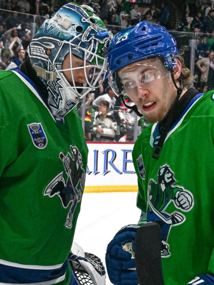 Charlotte Checkers Abbotsford Canucks Calder Cup finals game 4 recap