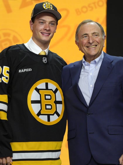 James Hagens landing at Boston Bruins dream come true