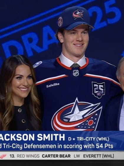 Meredith Gaudreau NHL Draft pick Blue Jackets