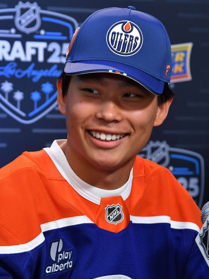 Aidan Park thrilled to go to Edmonton Oilers as second to last pick in draft