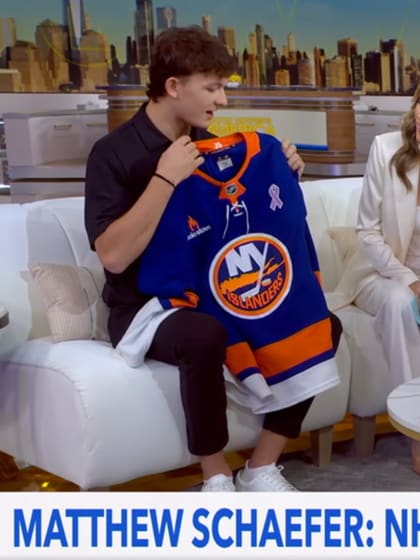 Matthew Schaefer makes appearance on Good Morning America