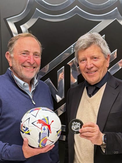 NHL, NHLPA partner with Lega Serie A ahead of Olympics