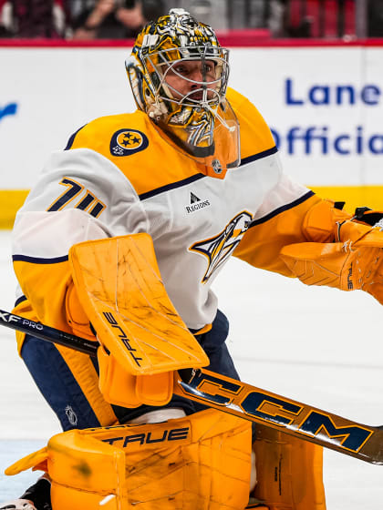 Nashville Predators NHL EDGE stats for 2025-26 season 32 in 32