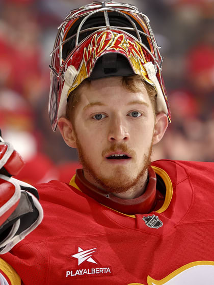 Dustin Wolf motivated to take next step lead Calgary Flames to playoffs