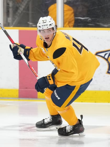 Brady Martin signs entry level contract with Nashville Predators