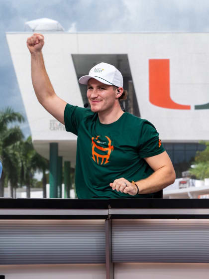 Matthew Tkachuk joins ESPN College GameDay in Miami 