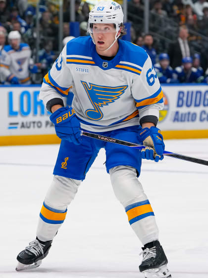 St Louis Blues Jake Neighbours injury status out 5 weeks