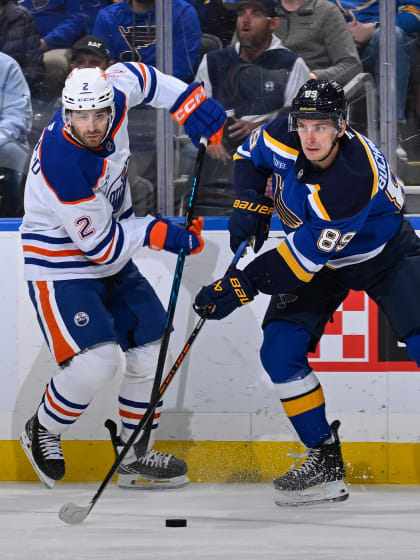 Oilers at Blues (Nov. 3)