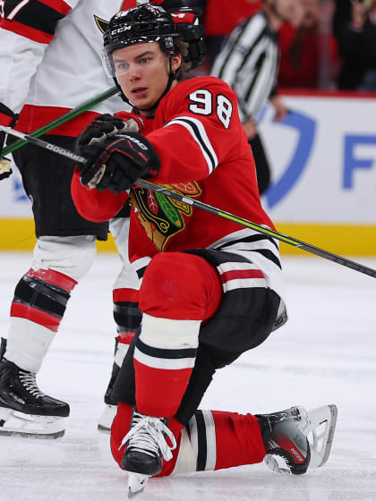 NHL EDGE stats Connor Bedard leads surprising Chicago Blackhawks