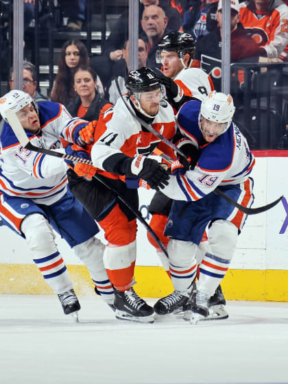 Oilers at Flyers (Nov. 12)