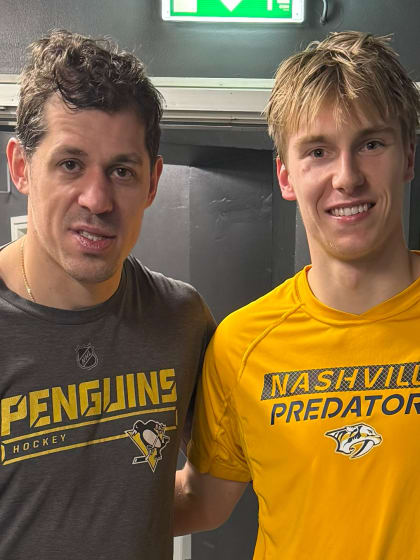 Predators Wood thrilled to play against idol Penguins Malkin in Global Series Sweden