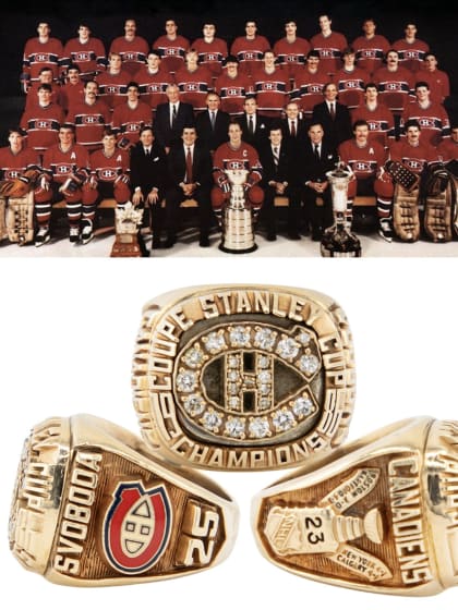 Petr Svoboda dává do aukce prsten za Stanley Cup 