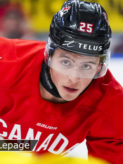 Mondial junior Canada Caleb Desnoyers sur les traces de son frère Elliot