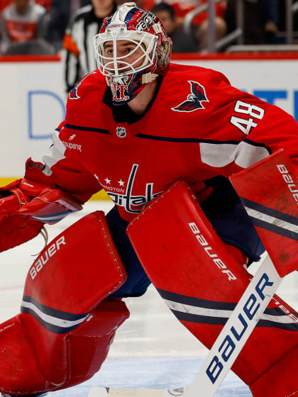 Logan Thompson named Unmasked Goalie of Year