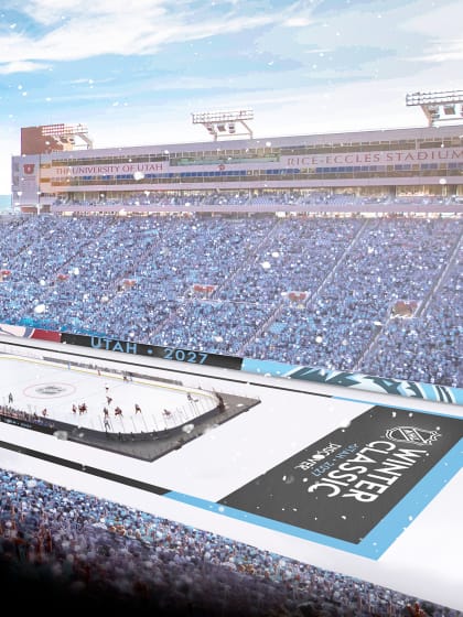 Mammoth to host 2027 Winter Classic at Rice-Eccles Stadium against Avalanche
