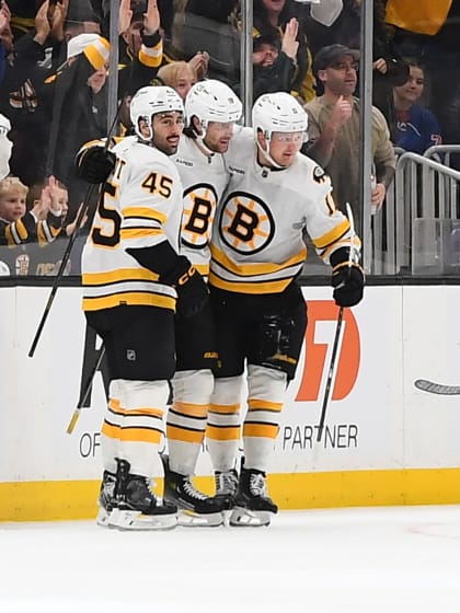 New York Rangers Boston Bruins game recap January 10 2026