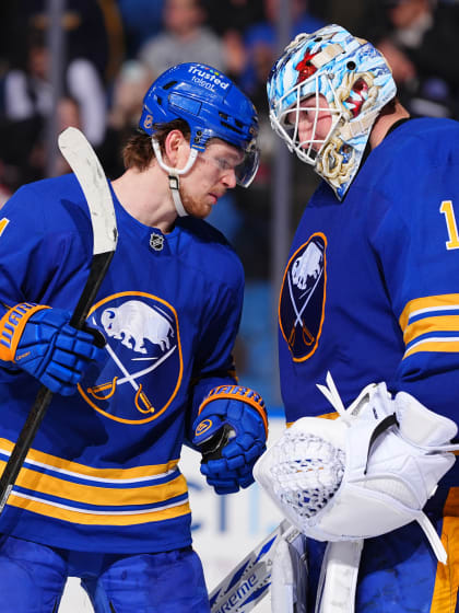 Luukkonen lähellä Sabresin seuraennätystä