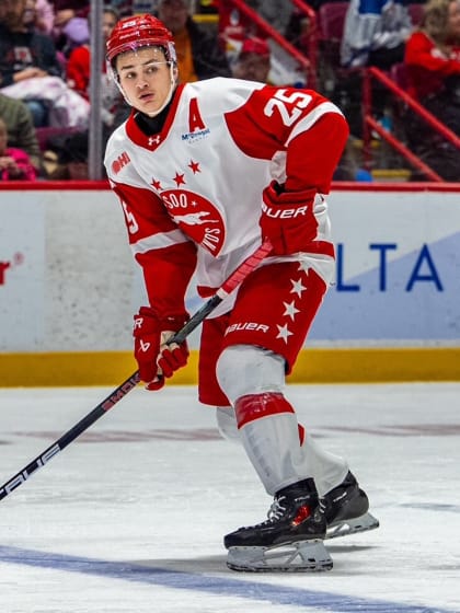 Chase Reid moved down to take step up on way to 2026 NHL Draft