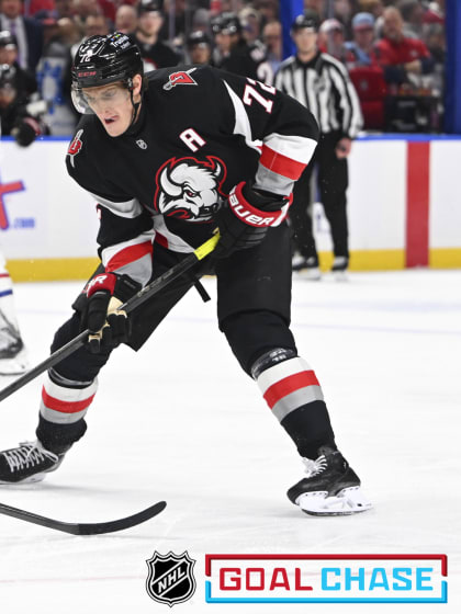 NHL goal chase game daily picks scoring streaks 2025-2026 Season