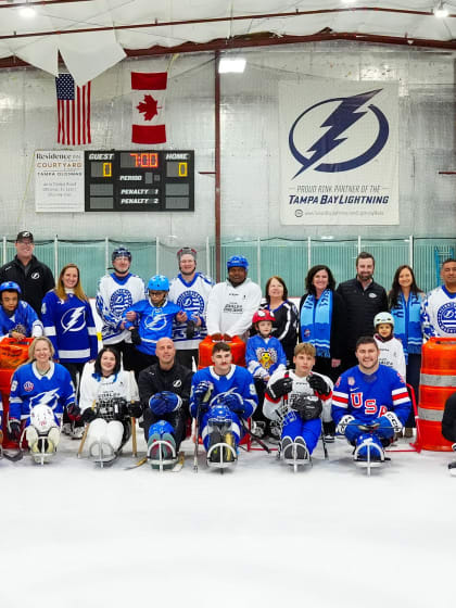 NHL Tampa Bay Lightning to create expand adaptive hockey as Stadium Series legacy project