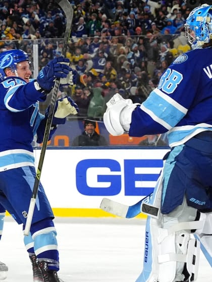 Andrei Vasilevskiy, Lightning stage improbable Stadium Series comeback