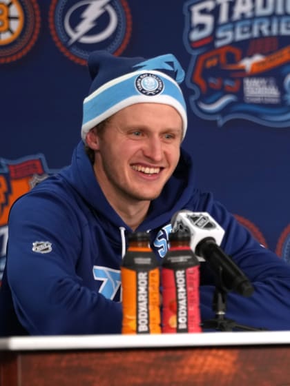 Jake Guentzel Brandon Hagel turning Olympic foes after Stadium Series win for Tampa Bay