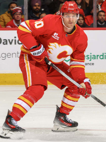 Calgary Flames Jonathan Huberdeau injury status season ending hip surgery