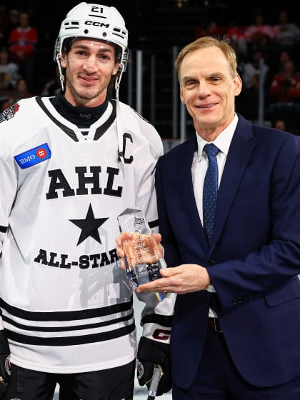 Jayson Megna named MVP of AHL All-Star Challenge