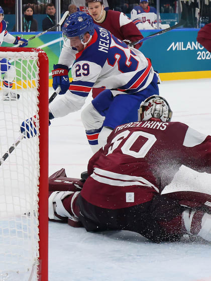 Brock Nelson soaking in Olympics experience with Team USA