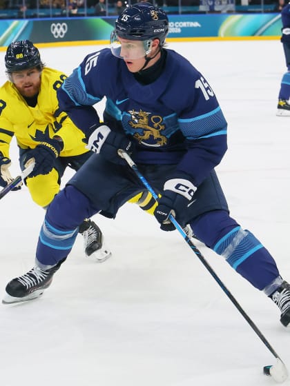 Anton Lundell coming through in clutch for team Finland in Olympics
